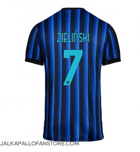 Inter Milan Piotr Zielinski #7 Kotipaita 2025-26 Lyhythihainen Inter Milan Piotr Zielinski #7 Kotipaita 2025-26 Lyhythihainen